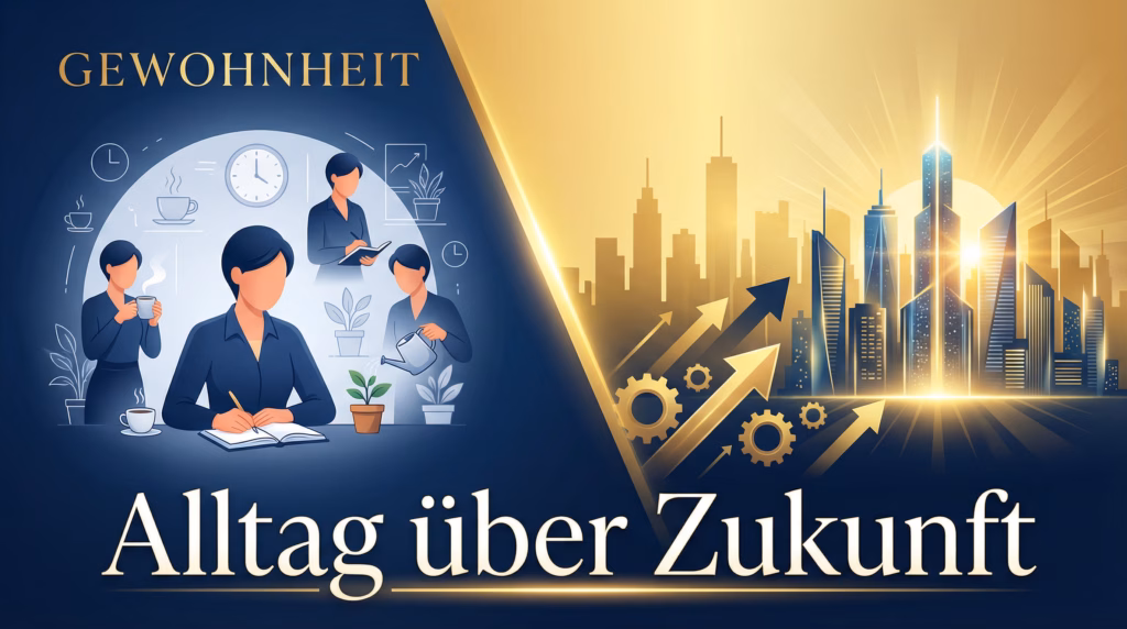 Alltag über Zukunft