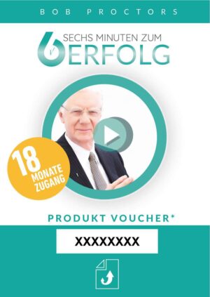 6 Minuten zum Erfolg -  Voucher für 18 Monate